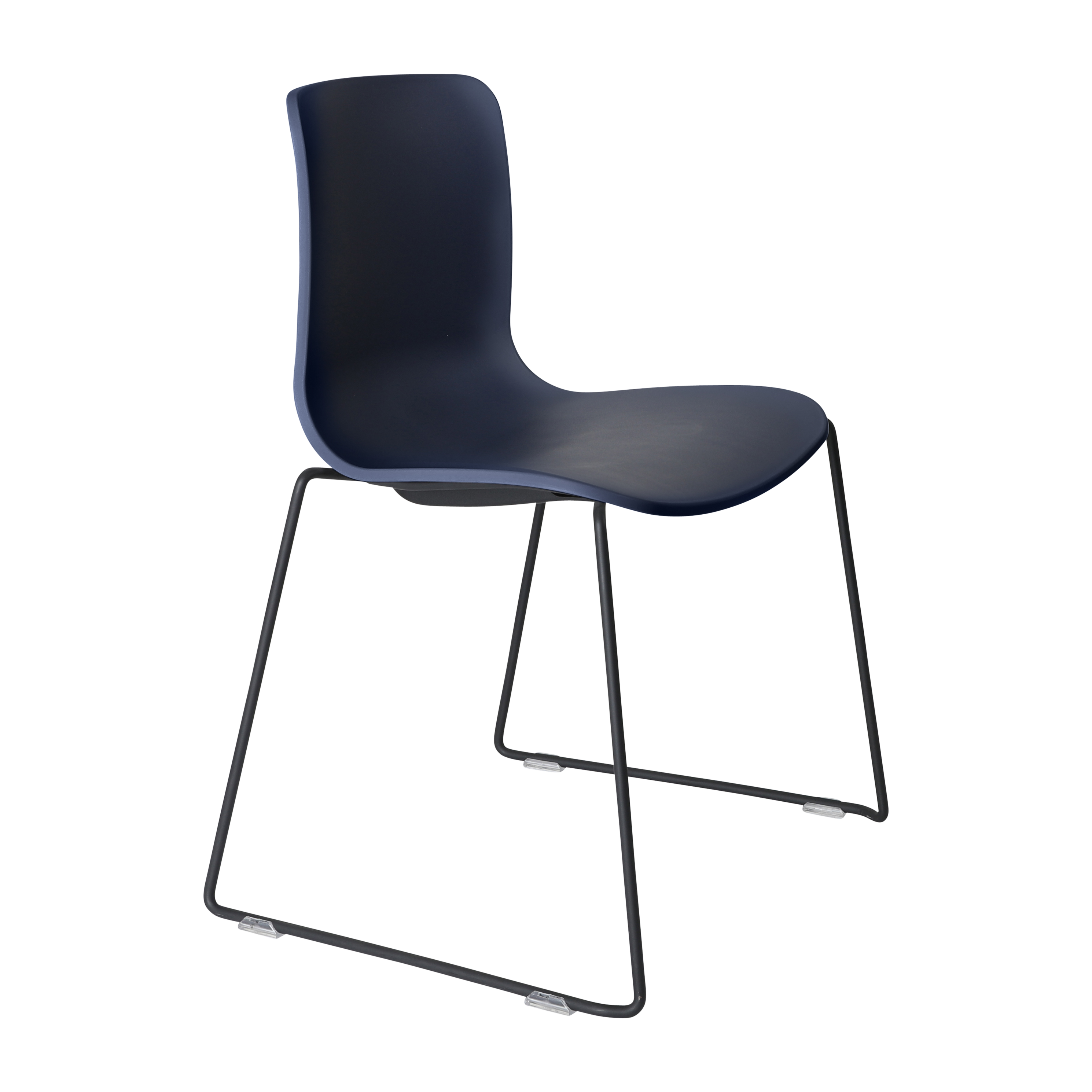 Acti Chair (Navy Blue / Sled Base Black)